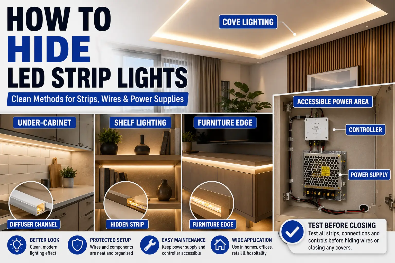 Types of LED Lights: Forms, Uses, and Buying Checklist