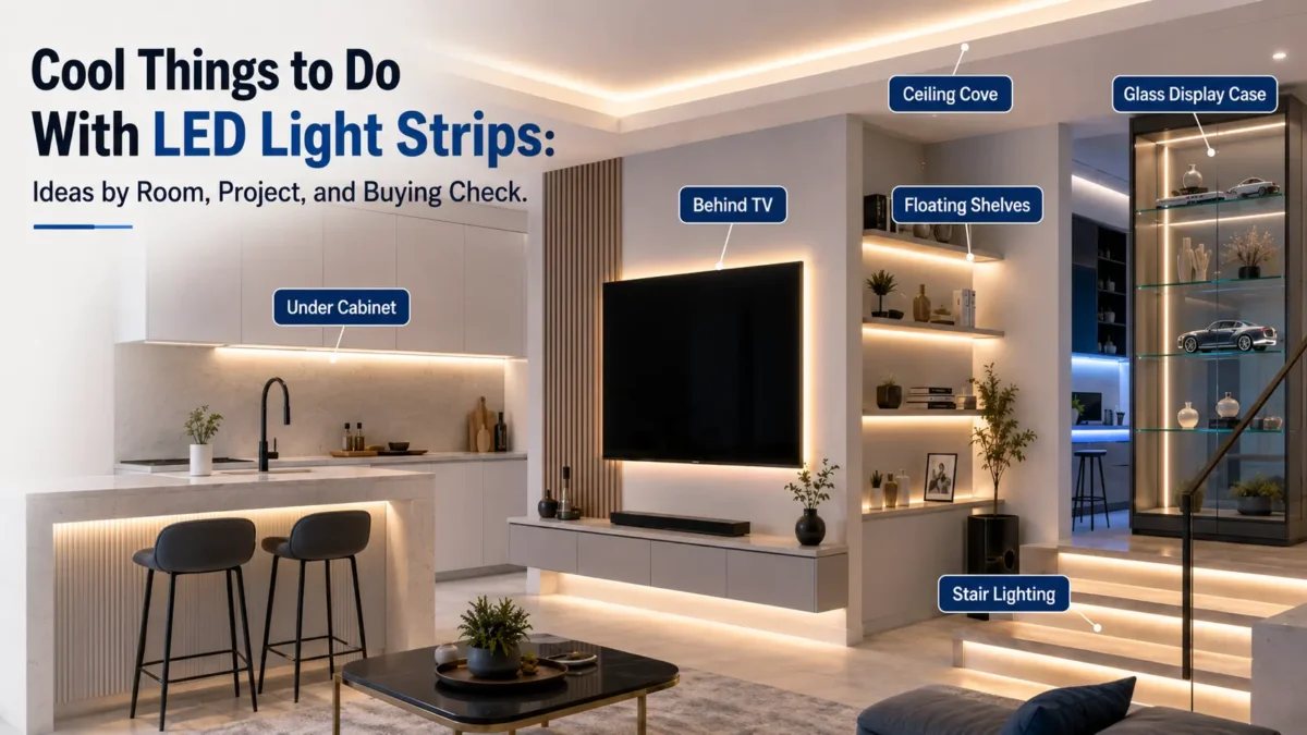 Cool Things to Do With LED Light Strips