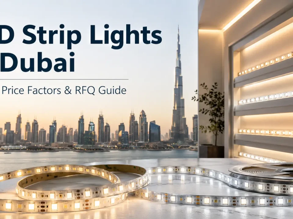LED Strip Lights in Dubai: How to Choose Specs, Suppliers, and RFQ Details
