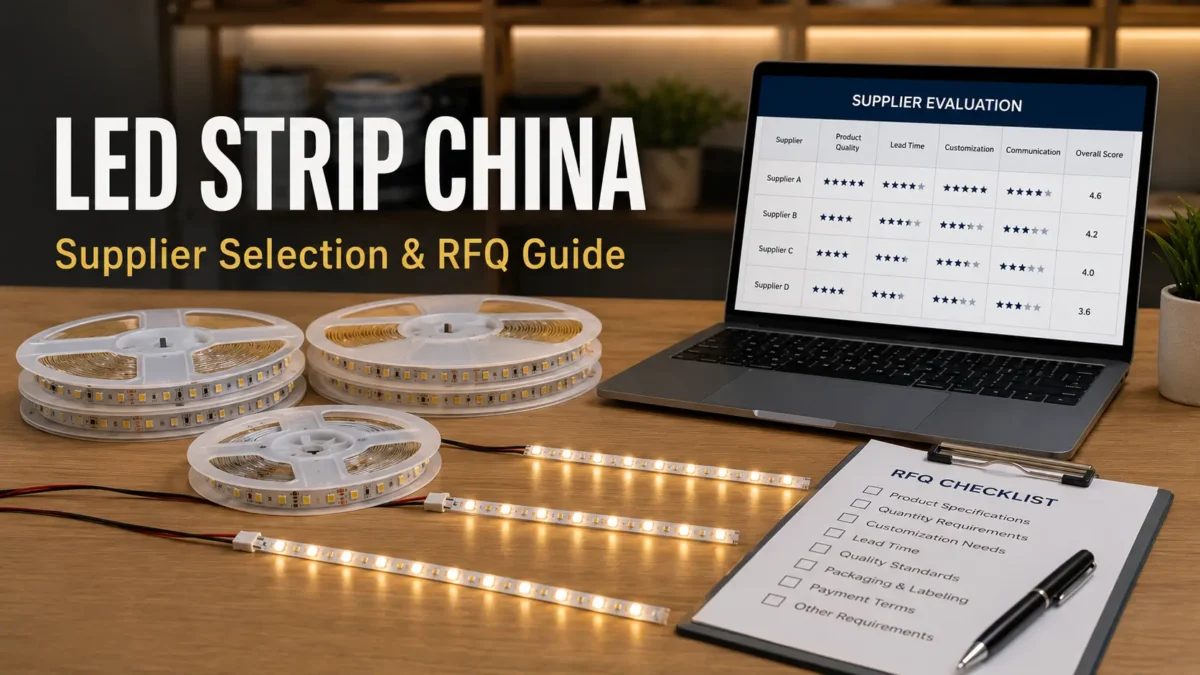 LED Strip China: How to Source LED Strip Lights from a China Supplier