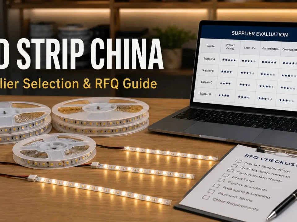 LED Strip China: How to Source LED Strip Lights from a China Supplier