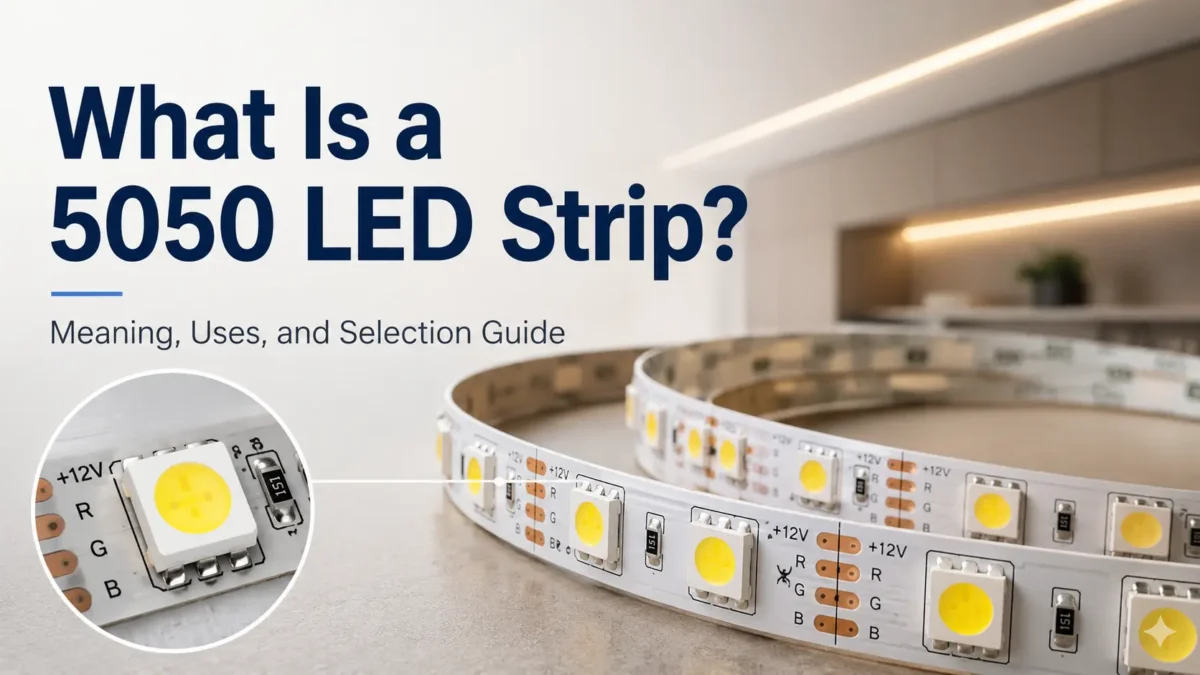 What Is a 5050 LED Strip? Meaning, Uses & Buyer Guide