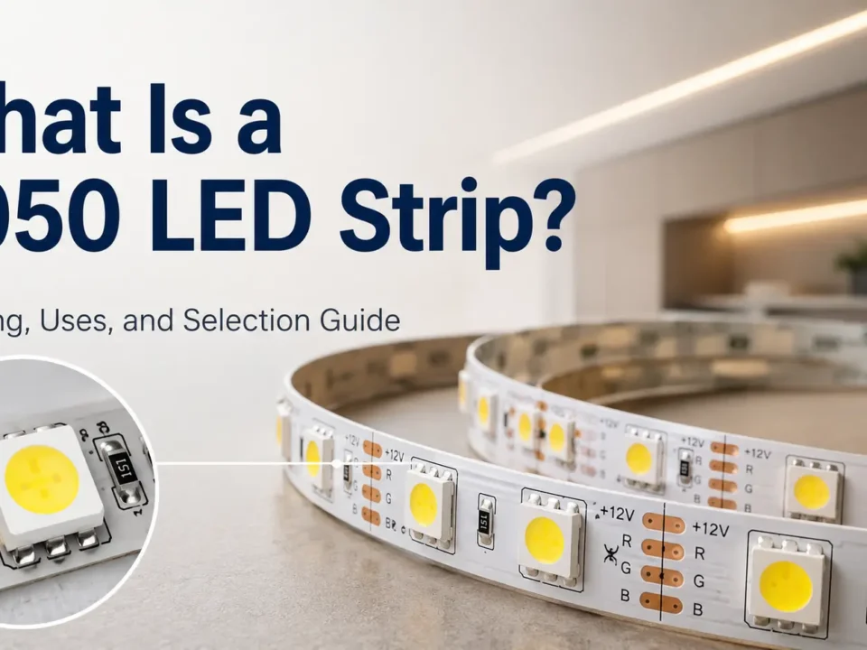 What Is a 5050 LED Strip? Meaning, Uses & Buyer Guide