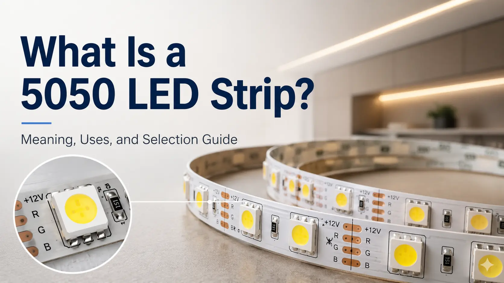 What Is a 5050 LED Strip? Meaning, Uses & Buyer Guide