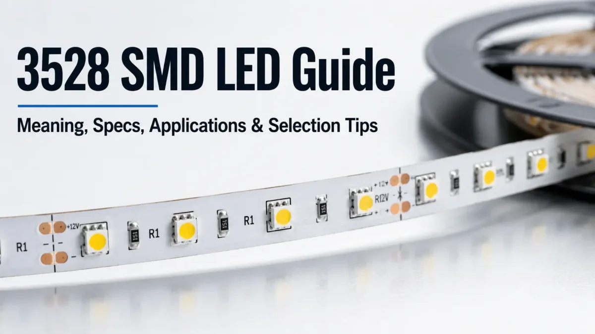 3528 SMD LED Guide: Meaning, Comparison & Buying Tips