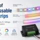 Compare addressable LED strip types by IC, voltage, RGB/RGBW, LED count, controller fit, use case, and RFQ needs.