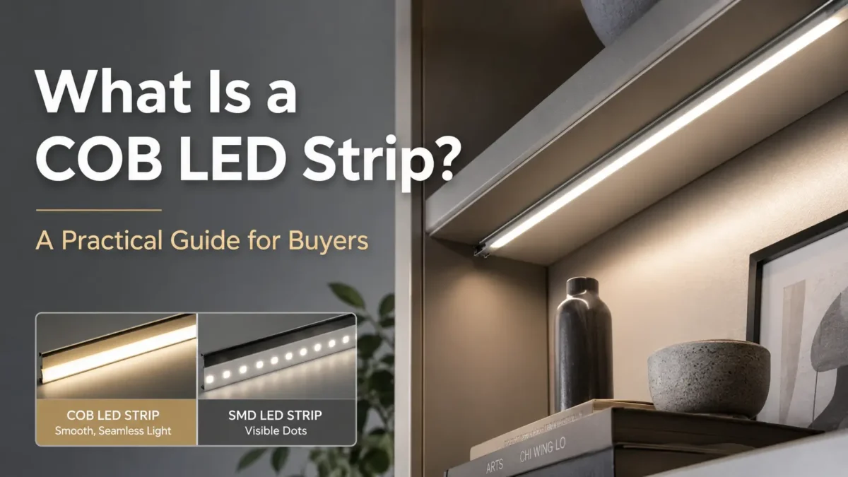 What Is a COB LED Strip? COB vs SMD Buying Guide