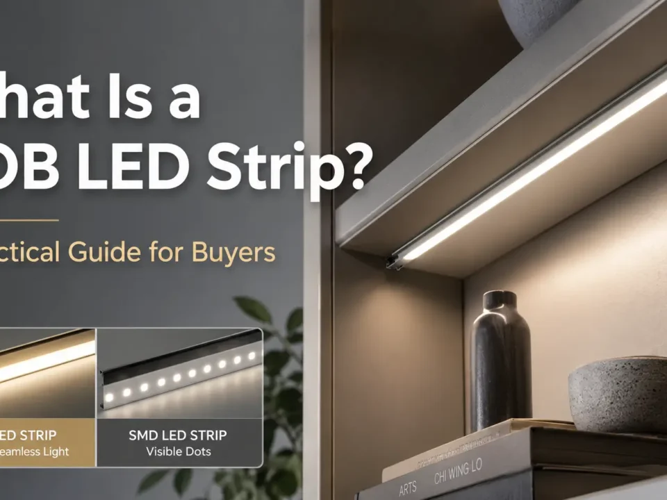 What Is a COB LED Strip? COB vs SMD Buying Guide