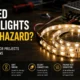 LED strip lights are not automatically a fire hazard, but unsafe power, wiring, heat, or installation conditions can raise risk. Use this project checklist before buying or installing.