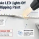How to Take LED Lights Off Without Ripping Paint