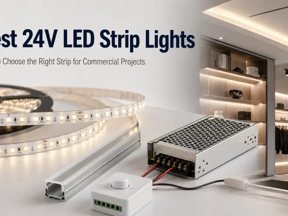 Best 24V LED Strip Lights: How to Choose the Right Strip for Commercial Projects