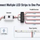 Cómo conectar varias tiras de LED a una sola fuente de alimentación