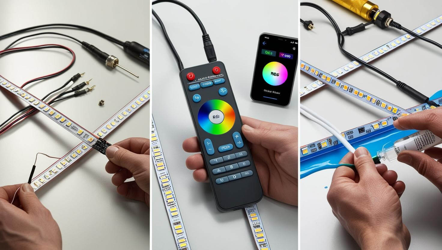 How to Fix a LED Light Strip (No Tools? No Problem) - Elstar