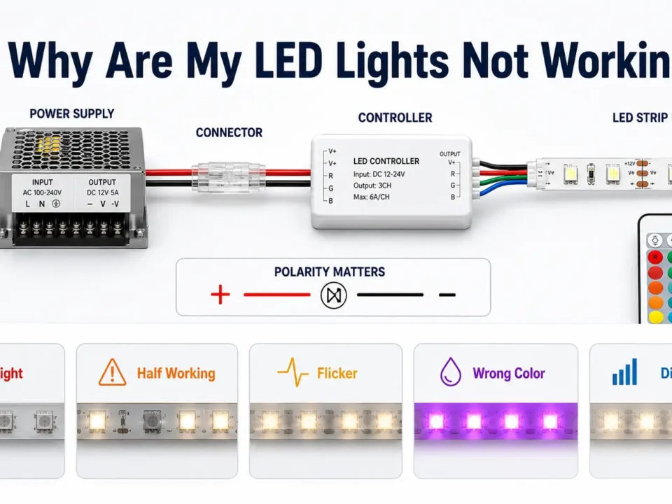 Why Are My LED Lights Not Working